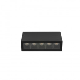 Уличный потолочный светодиодный светильник Nowodvorski Pix Led Black 11367