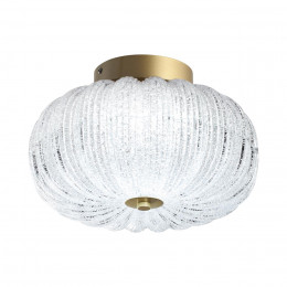 7720/24L PIKO LED SN 570 Светильник металл/стекло/прозрачный/золотой LED 24Вт 3000-6500K D300 IP20 пульт ДУ ANGELO