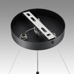 8242/9 COMFI LN26 245 черный металл Светильник подвесной LED GX53 8*7W 220V LUAZANA