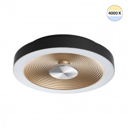 7753/18L MITRA LED SN 535 Светильник пластик/белый/черный/золотой LED 18Вт 4000K D320 IP54 QUANTUM
