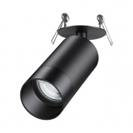 370873 SPOT NT22 506 черный Светильник встраиваемый IP20 GU10 9W 220V SLIM