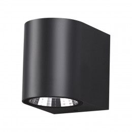 358294 STREET NT19 746 черный Ландшафтный светильник IP65 LED 4000K 4W+4W 220V OPAL