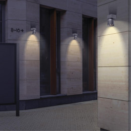 358113 STREET NT19 366 темно-серый  Ландшафтный настен.светильник IP65 LED 3000К 10W GALEATI