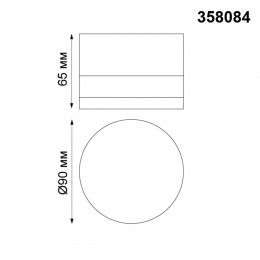 358084 STREET NT19 728 темно-серый Ландшафтный светильник IP54 LED 3000К 12W 220V KAIMAS