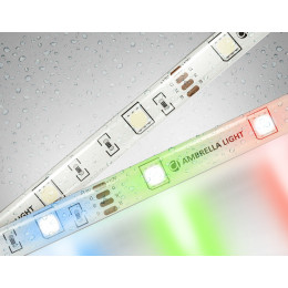 GS2301 5050 30Led/ 7.2W m/ 12V IP65 RGB/ 5000*10*2.87mm (4 конт.)