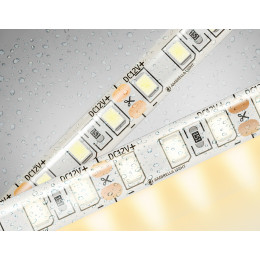 GS1201 2835 120Led/ 9.6W m/ 12V IP65 3000K/ 5000*8*2.27mm (2 конт.)