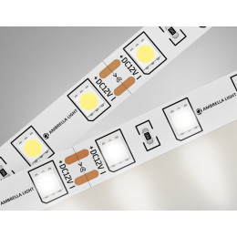 GS2002 5050 60Led/ 14.4W m/ 12V IP20 4500K/ 5000*10*1.87mm (2 конт.)