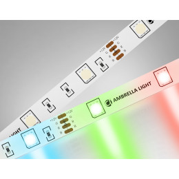 GS2201 5050 30Led/ 7.2W m/ 12V IP20 RGB /5000*10*1.87mm (4 конт.)