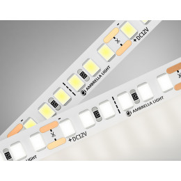 GS1302 2835 180Led/ 14.4W m/ 12V IP20 4500K/ 5000*8*1.2mm (2 конт.)