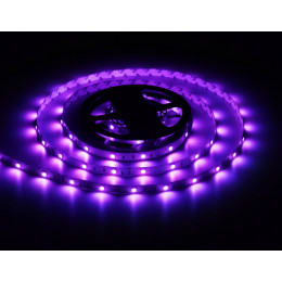 GS2201 5050 30Led/ 7.2W m/ 12V IP20 RGB /5000*10*1.87mm (4 конт.)