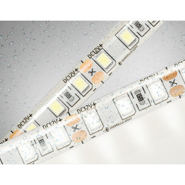 GS1202 2835 120Led/ 9.6W m/ 12V IP65 4500K/ 5000*8*2.27mm (2 конт.)