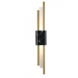 Бра Crystal Lux CARTA AP6W LED BLACK/BRASS