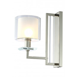 Бра Crystal Lux NICOLAS AP1 NICKEL/WHITE