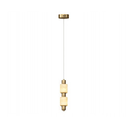 07526-1A,36 Подвес Алос латунь Led 8W