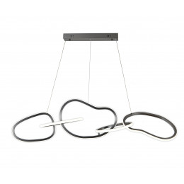 07609-5AL,12 Люстра Сена матовый никель Led 100W