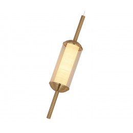 07525-1A,36 Подвес Акари латунь Led 10W
