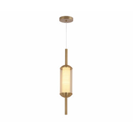 07525-1A,36 Подвес Акари латунь Led 10W