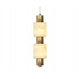07526-1A,36 Подвес Алос латунь Led 8W