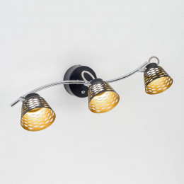 CL508532 Орегон Черный Св-к Наст-Потол, LED 3*5W