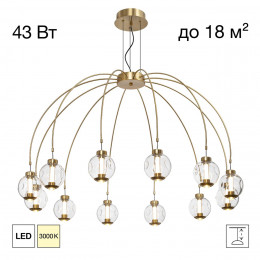 CL251190 NOONA Люстра Подвесная