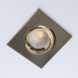 CLD001KNW6 Альфа Бронза+Зол Св-к Встр. LED 7W*3500K