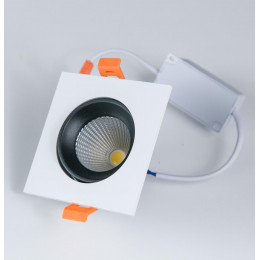 CLD001KNW4 Альфа Бел+Черный Св-к Встр. LED 7W*3500K