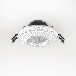 CLD041NW1 Боска Белый+Хром  Св-к Встр. 7W*3500K