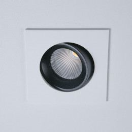 CLD001KNW4 Альфа Бел+Черный Св-к Встр. LED 7W*3500K