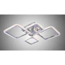 Люстра светодиодная MX 10753-4 Chrome (720*490,LED 3200K+6500K, 84W)