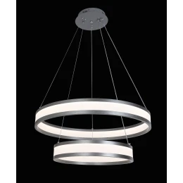 Люстра подвесная MD 10842-4+6 Gray (D600,LED 3200K+6500K, 62W)