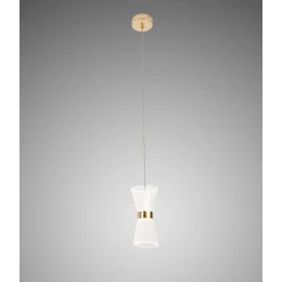 Люстра подвесная MD 10931-1 Gold (D130,LED 3200K+6500K, 20W)