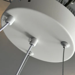 Люстра подвесная MD 10829-1 White (D500,LED 3200K+6500K, 58W)