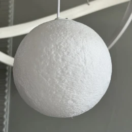 Люстра подвесная MD 10829-1 White (D500,LED 3200K+6500K, 58W)