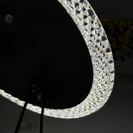 Люстра подвесная светодиодная MD 10836-3 Black (D500,LED 3200K+6500K, 83W)