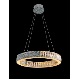 Люстра подвесная MD 11004-1 Chrome, LED, 63 Вт, Chrome