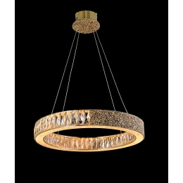 Люстра подвесная MD 11004-1 Gold , LED, 63 Вт, Gold