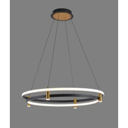 Люстра подвесная MD 11009-800 Black+Gold, LED, 75 Вт