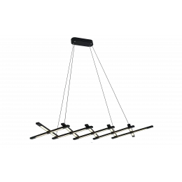 Люстра подвесная MD 11011-10 Black, LED, 90 Вт