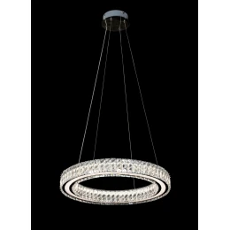 Люстра подвесная MD 11023-1 Chrome, LED, 138 Вт