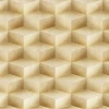 20016T/Обои/Tekko/Tekko New/Мотив кубы 3D золотисто-перламутровые