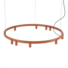 Подвесная люстра Nowodvorski Серия Fourty Round XI (Форти Раунд Севен) Цвет Terracotta (Терракот) арт. 12420