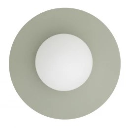 Настенный светильник Nowodvorski Серия Saturn M (Сатурн М) Цвет Sage green (Зеленый шалфей) арт. 12438