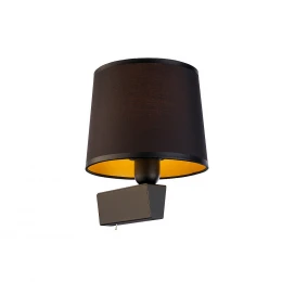 Настенный светильник  Nowodvorski Chillin Black/Gold 8197