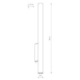 Настенный светильник Nowodvorski Fourty Wall XL Black 10759
