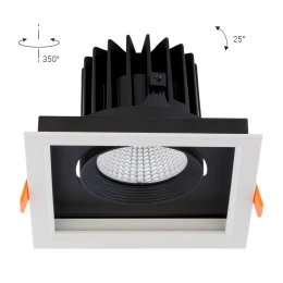 Встраиваемый светильник Nowodvorski Dia Led Black/White 8720