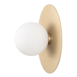 Настенный светильник Nowodvorski Серия Saturn M (Сатурн М) Цвет Brushed gold (Матовое золото) арт. 12604