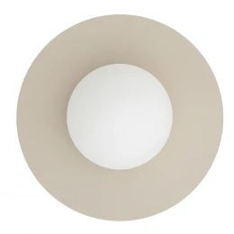 Настенный светильник Nowodvorski Серия Saturn M (Сатурн М) Цвет Beige (Бежевый) арт. 12595