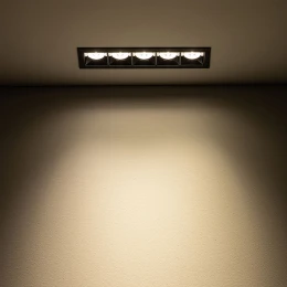 Встраиваемый светильник Nowodvorski Midi Led Black 10062