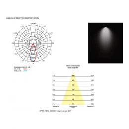 Встраиваемый светильник Nowodvorski Dia Led Black/White 8721