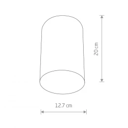 Светильник встраиваемый Crystal Lux CLT 501C170 WH 3000K